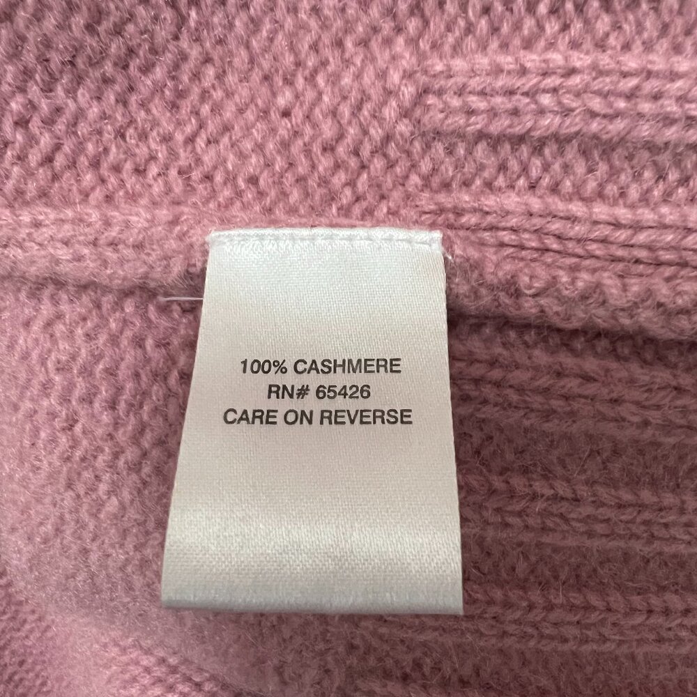 Cashmere Button Down Sweater Blouse - image 4